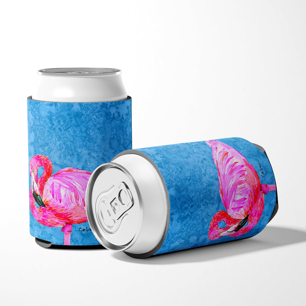 Flamingo Can or Bottle Hugger Cooler Sleeve for Standard 12 oz Cans, Insulated Foam Beer & Soda Can Hugger Reusable