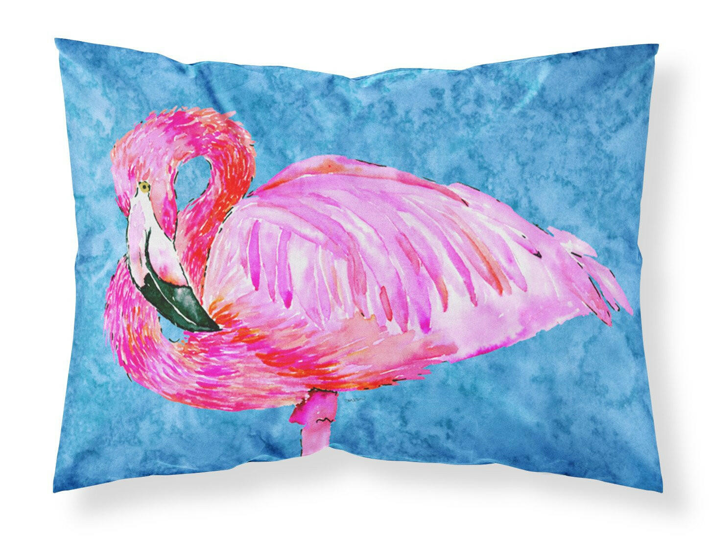 Flamingo Standard Pillowcase Lightweight Super Soft Easy Care Decorative Artwork Pillowcase, Standard