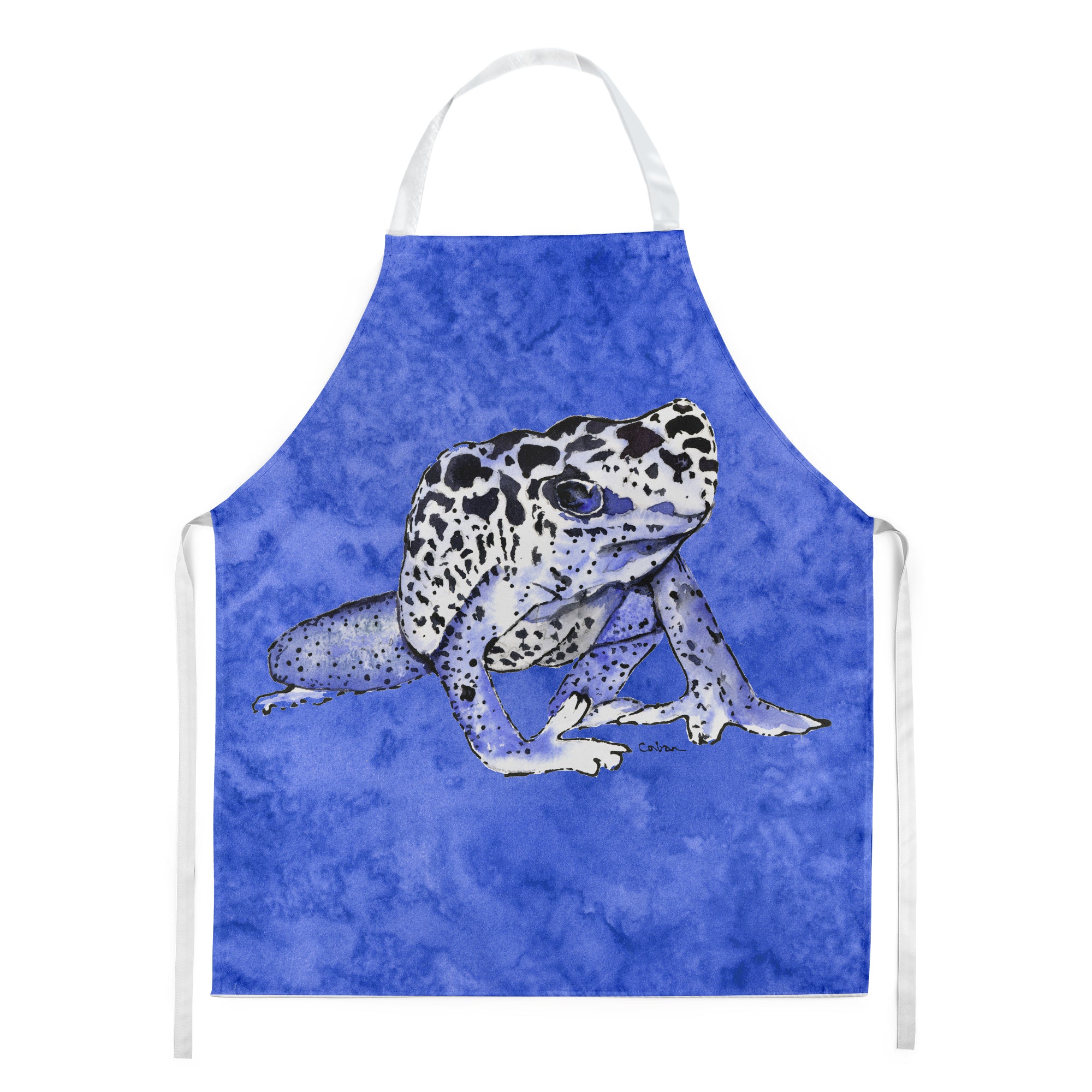 Frog Apron Cooking Kitchen Server Baking Crafts Gardening for Adult Women Men, Unisex, Large, Multicolor