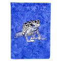 Frog House Flag 28x40 Porch Sleeve Pole Decorative Outside Yard Banner Artwork Wall Hanging, Polyester