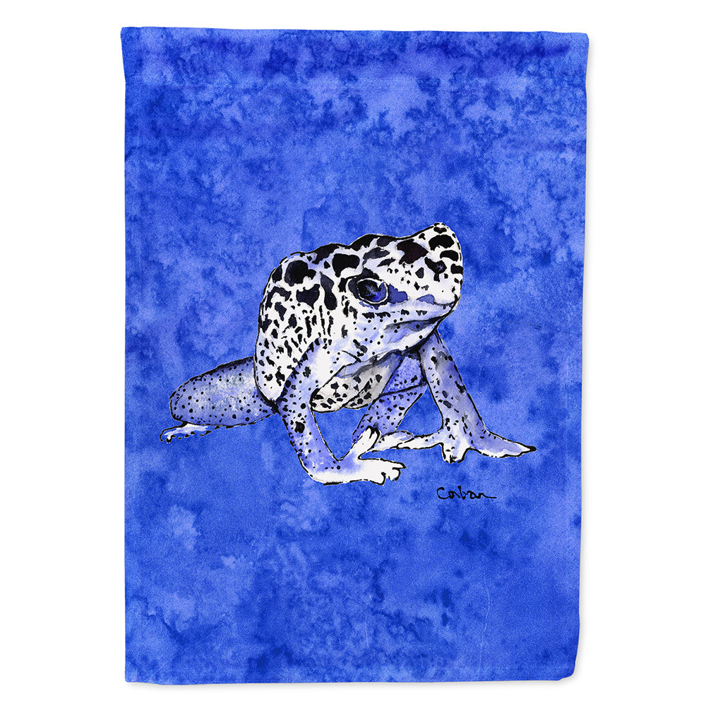 Frog House Flag 28x40 Porch Sleeve Pole Decorative Outside Yard Banner Artwork Wall Hanging, Polyester
