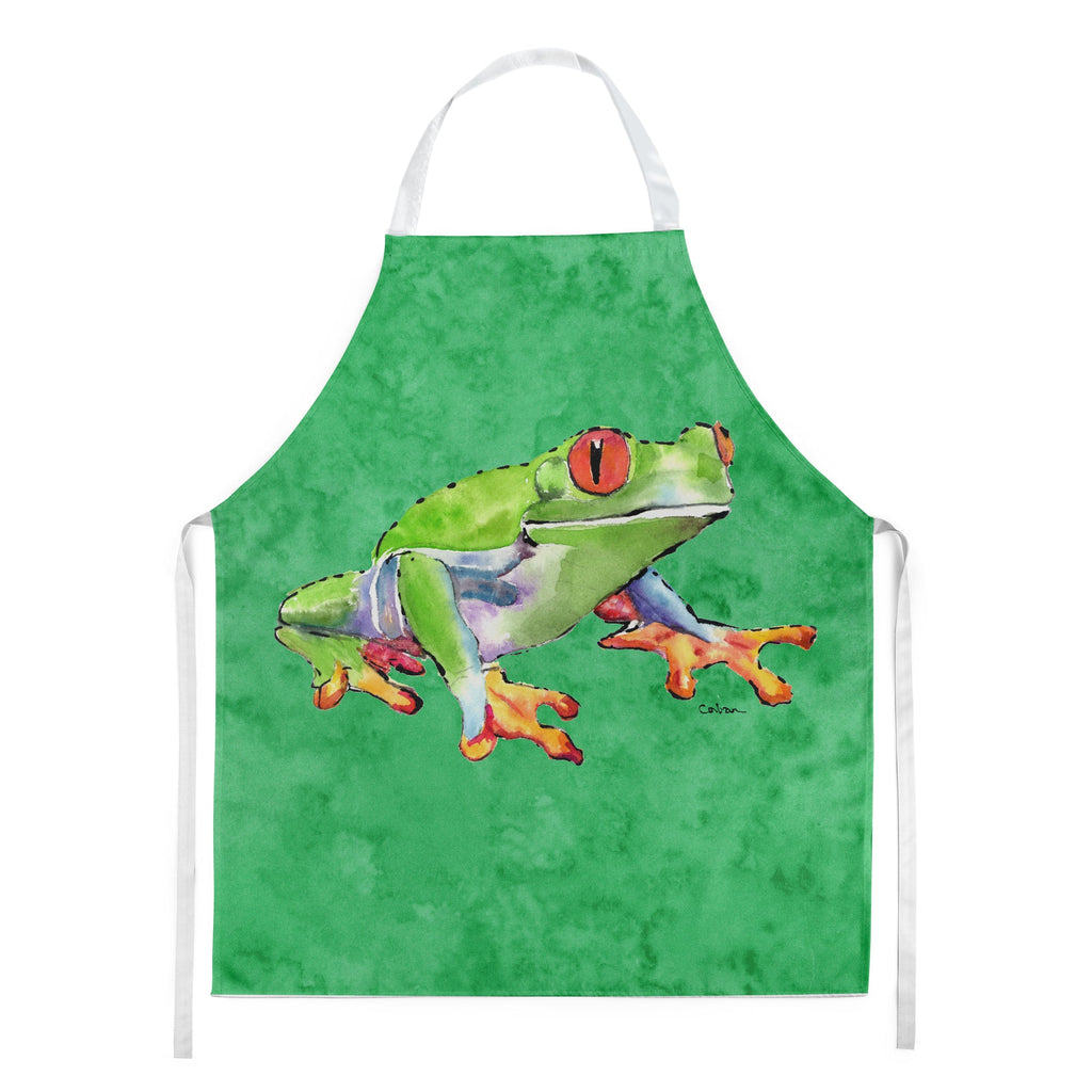 Frog Apron Cooking Kitchen Server Baking Crafts Gardening for Adult Women Men, Unisex, Large, Multicolor