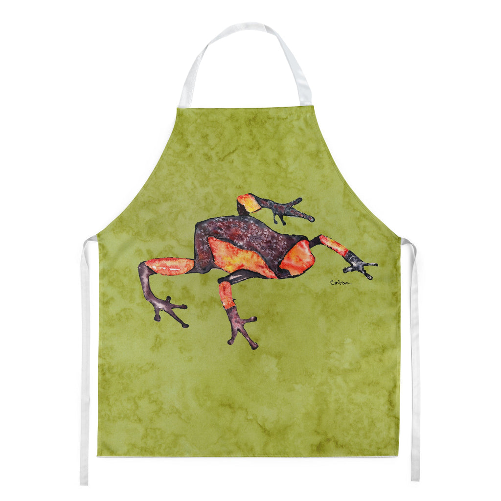 Frog Apron Cooking Kitchen Server Baking Crafts Gardening for Adult Women Men, Unisex, Large, Multicolor
