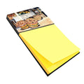 Sweet Potatoes Farmer's Market Watercolor Sticky Note Holder Refillable Dispenser Desk Accessory 3x3 Pad Gift