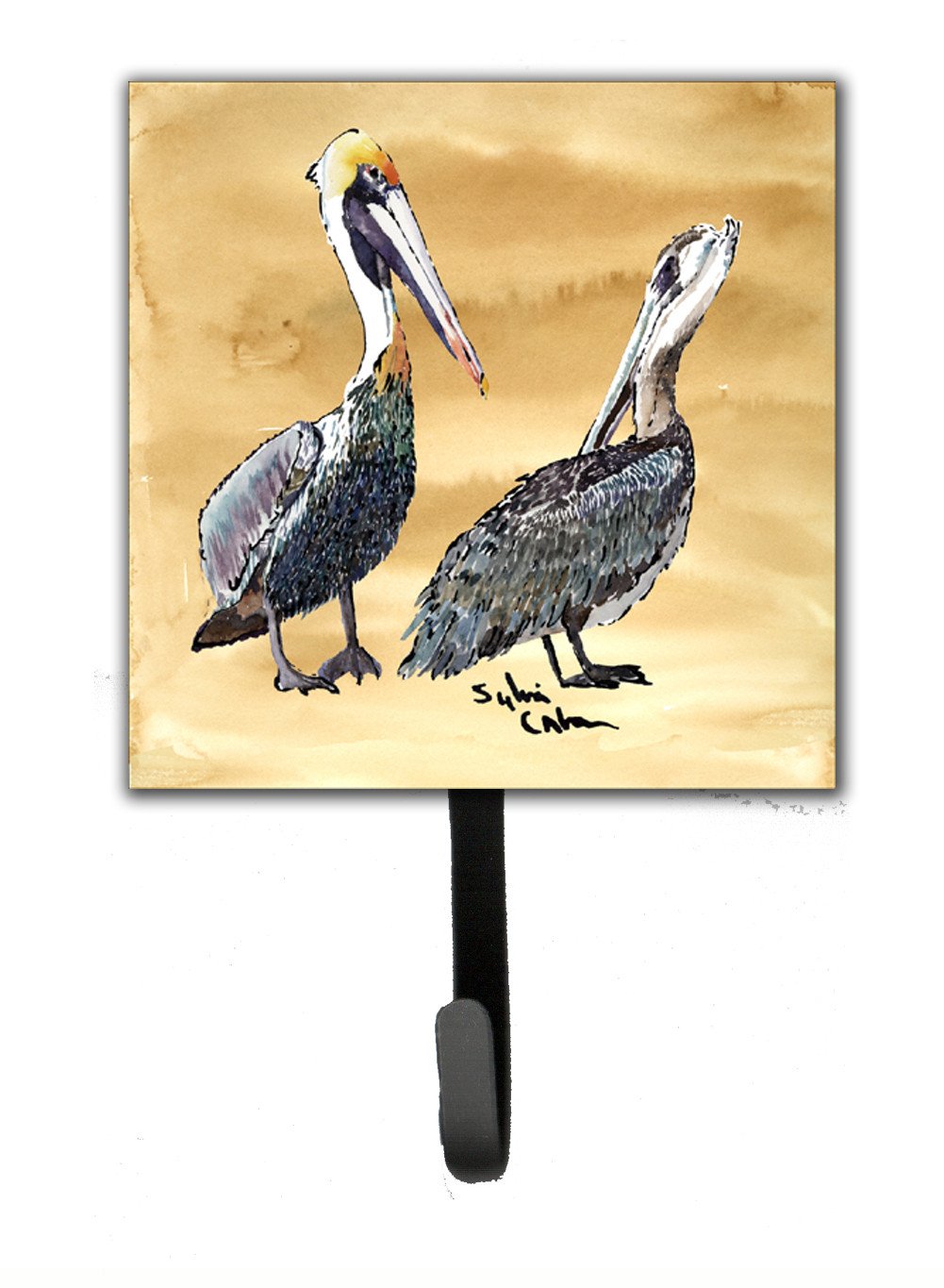 Pelican Leash or Key Holder Wall Hooks, Key Hooks Holder, Coat Rack Wall Mount, Coat Hooks, Hooks for Hanging Keys, Towels, Aprons, Leashes