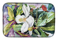 Magnolia Dish Drying Mat Absorbent Dish Drying Mat Pad for Kitchen Counter Dish Drainer Mat for Countertop, 14 x 21", Multicolor
