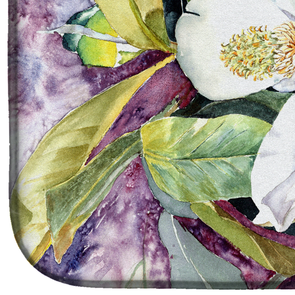 Magnolia Dish Drying Mat Absorbent Dish Drying Mat Pad for Kitchen Counter Dish Drainer Mat for Countertop, 14 x 21", Multicolor