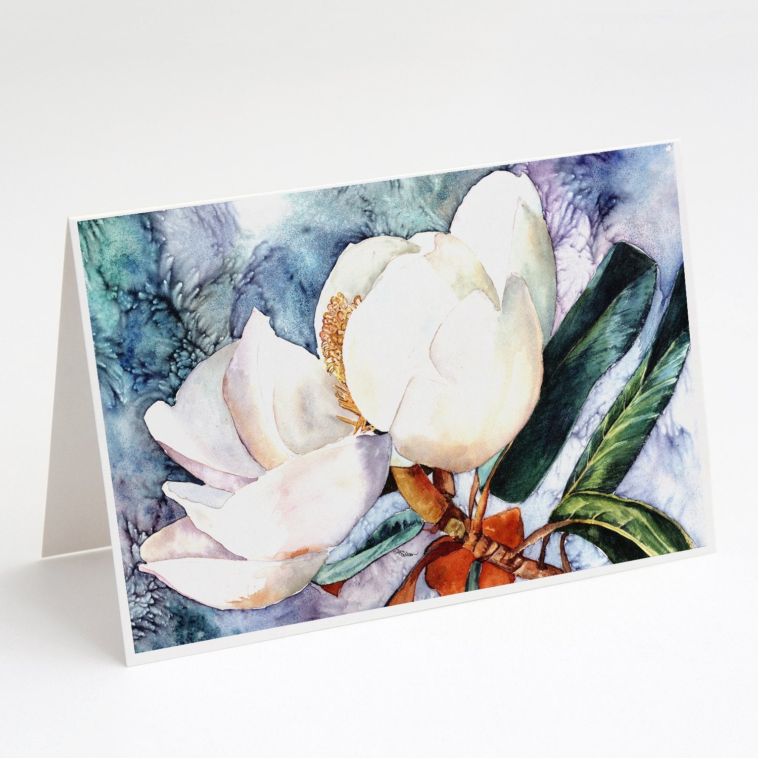 Magnolia Greeting Cards Pack of 8 Blank Cards with Envelopes Whimsical A7 Size 5x7