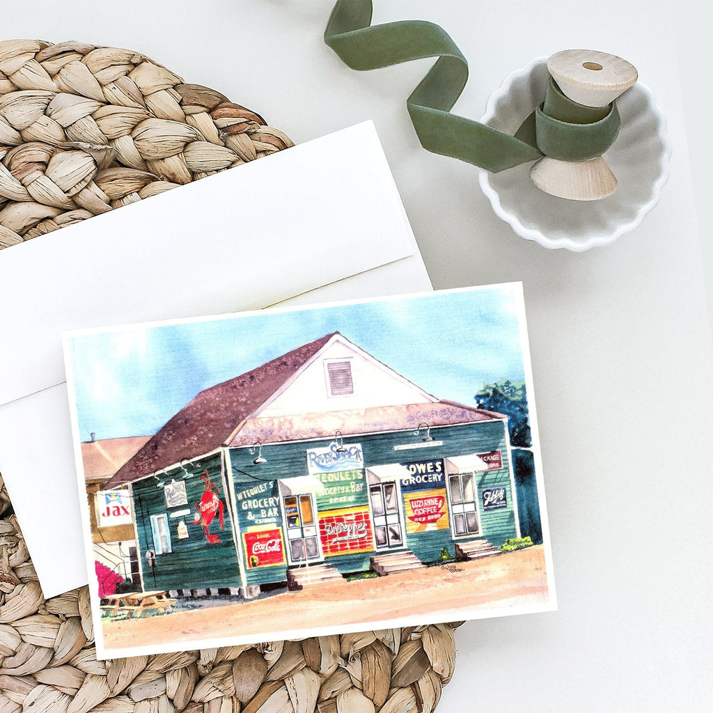 Rivershack Greeting Cards Pack of 8 Blank Cards with Envelopes Whimsical A7 Size 5x7