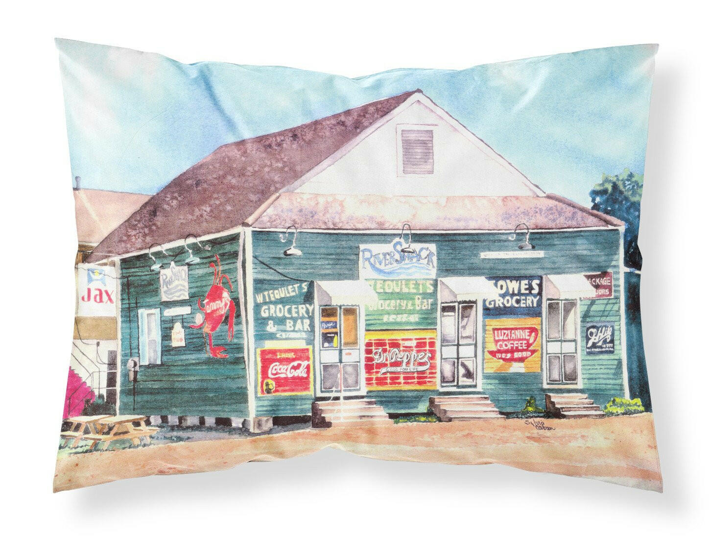 Rivershack Standard Pillowcase Lightweight Super Soft Easy Care Decorative Artwork Pillowcase, Standard