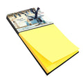 Tipitina's Watercolor Sticky Note Holder Refillable Dispenser Desk Accessory 3x3 Pad Gift