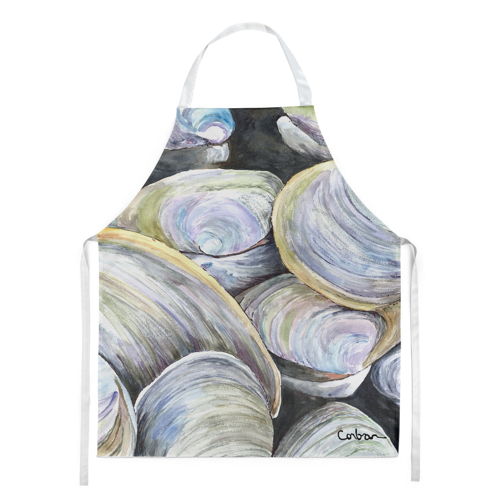 Clam Quahog Apron Cooking Kitchen Server Baking Crafts Gardening for Adult Women Men, Unisex, Large, Multicolor