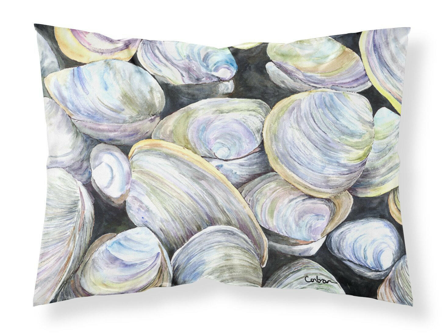Clam Quahog Standard Pillowcase Lightweight Super Soft Easy Care Decorative Artwork Pillowcase, Standard