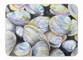 Clam Quahog Memory Foam Kitchen Mat Machine Washable Anti-Fatigue Cushion Comfort Bath or Kitchen Rug