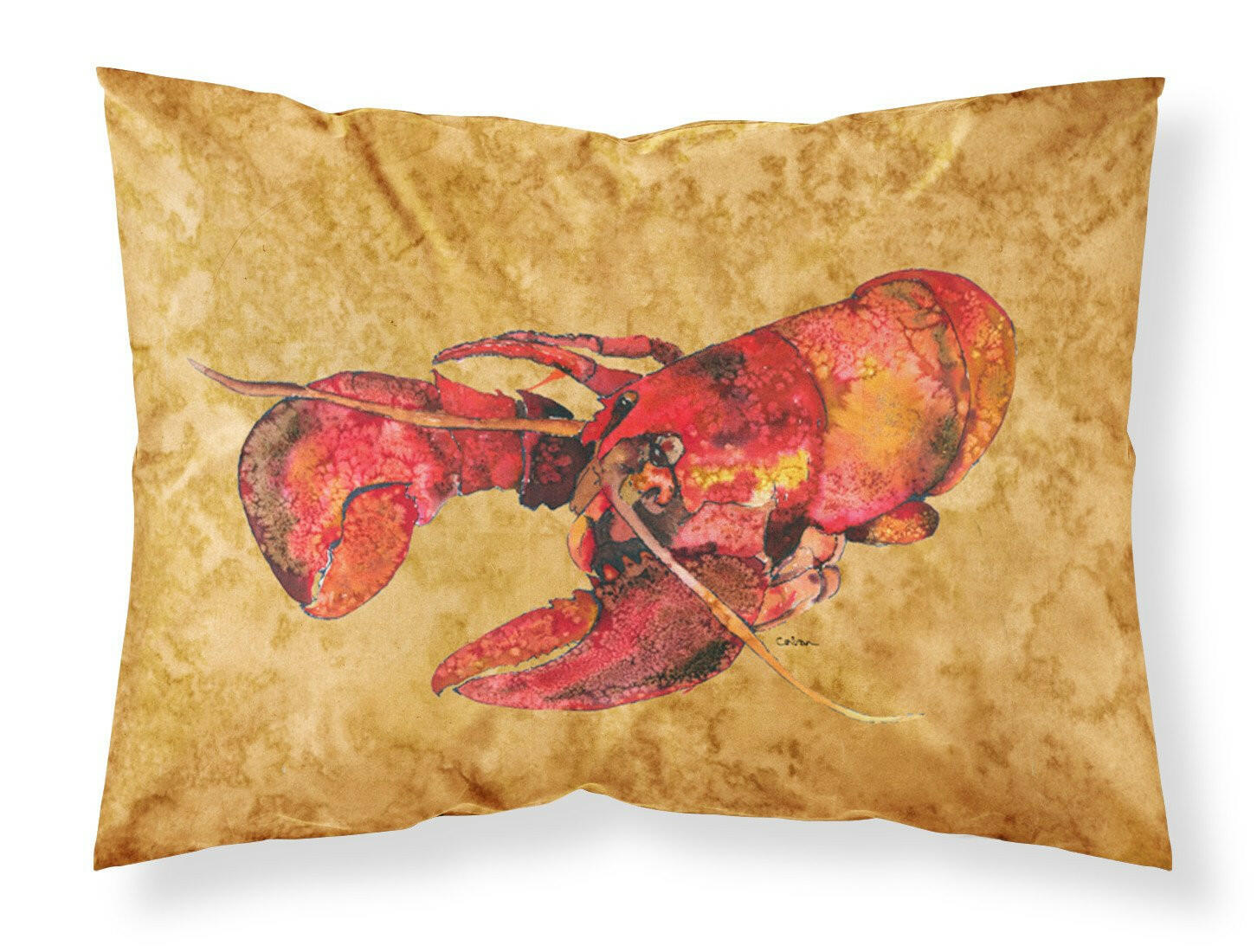 Lobster Standard Pillowcase Lightweight Super Soft Easy Care Decorative Artwork Pillowcase, Standard