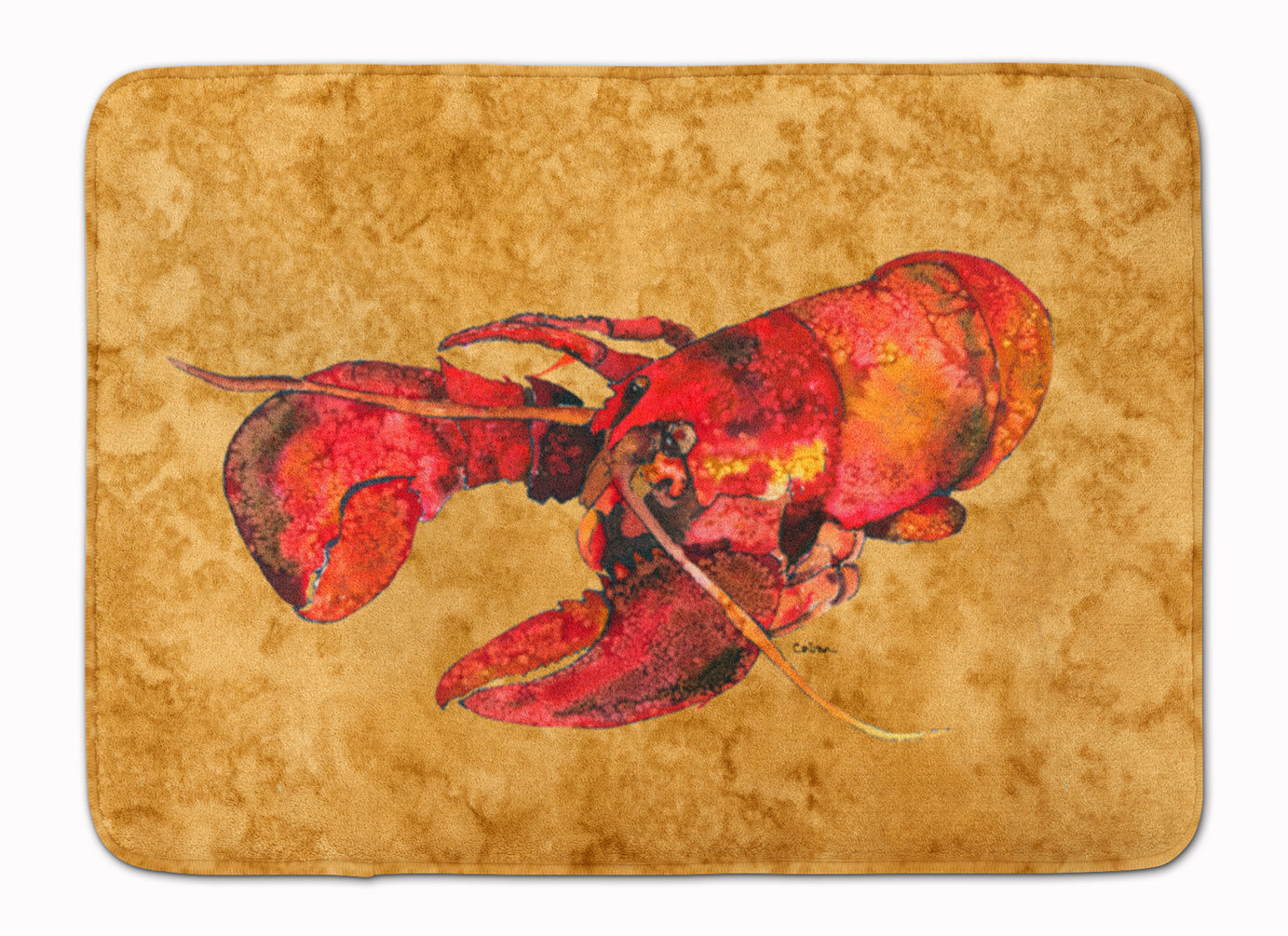 Lobster Memory Foam Kitchen Mat Machine Washable Anti-Fatigue Cushion Comfort Bath or Kitchen Rug