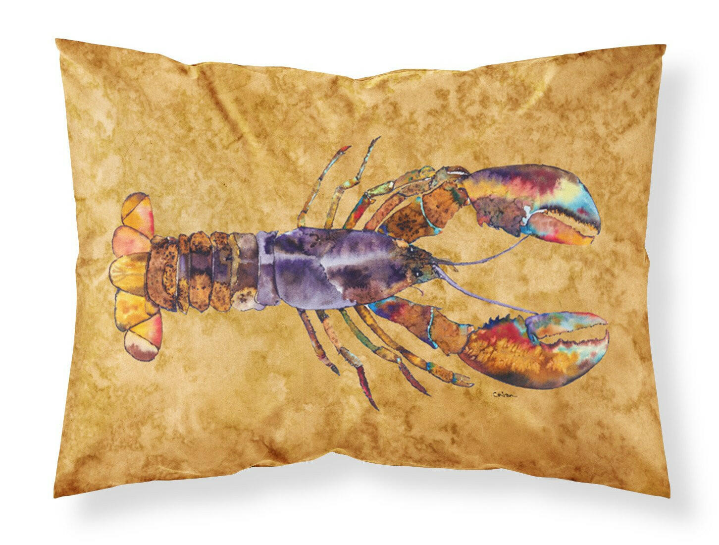 Lobster Standard Pillowcase Lightweight Super Soft Easy Care Decorative Artwork Pillowcase, Standard