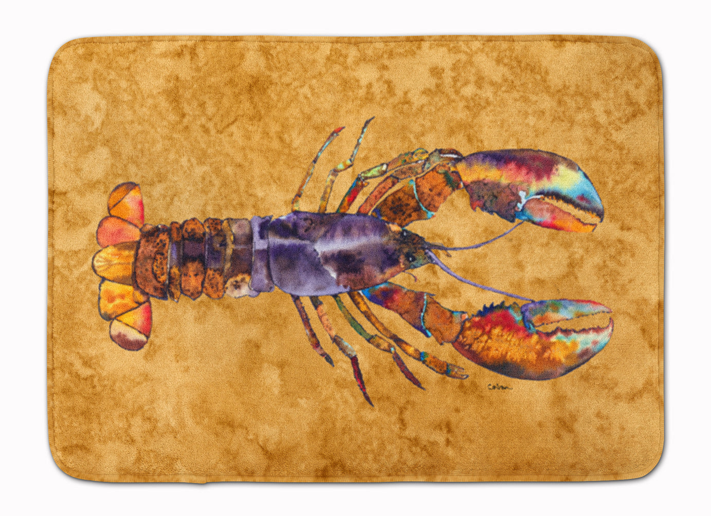 Lobster Memory Foam Kitchen Mat Machine Washable Anti-Fatigue Cushion Comfort Bath or Kitchen Rug