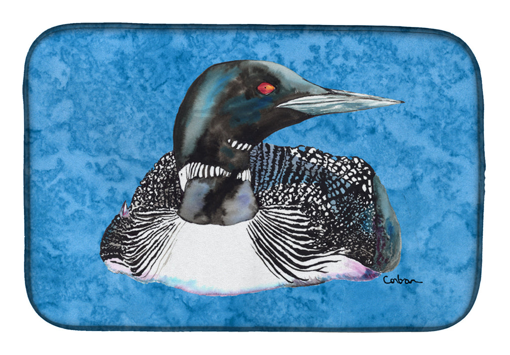 Loon Dish Drying Mat Absorbent Dish Drying Mat Pad for Kitchen Counter Dish Drainer Mat for Countertop, 14 x 21", Multicolor