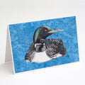 Loon Greeting Cards Pack of 8 Blank Cards with Envelopes Whimsical A7 Size 5x7
