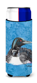 Loon Slim Can Hugger , Insulated Foam Hugger for 12 oz Slim Cans, Beer Bottles & Water Bottles, Printed in USA
