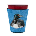 Loon Red Cup Hugger Sleeve for 16–22 oz Party Cups, Insulated Foam Drink Holder for Iced Coffee, Tailgate & BBQ Reusable