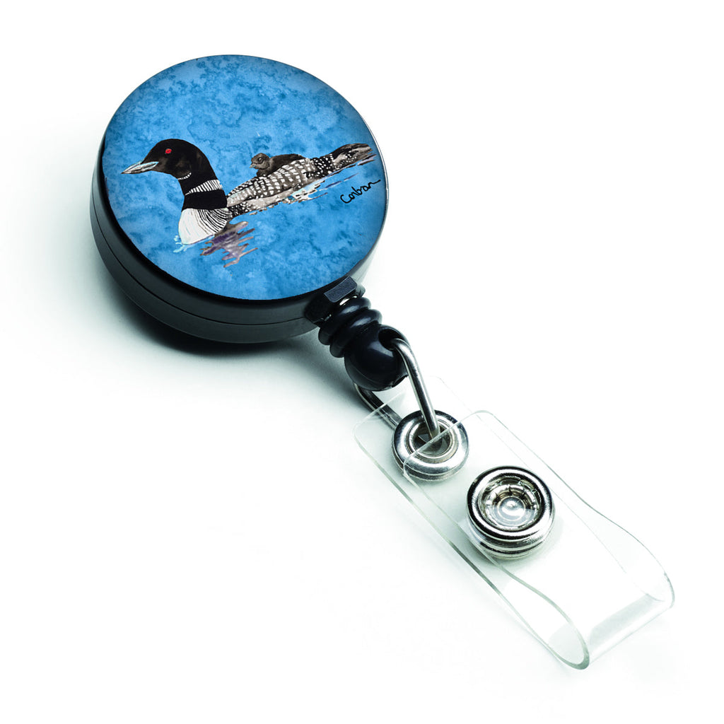 Momma and Baby Loon Retractable Badge Reel for Nurses ID Badge Holder with Clip Retractable Employee Badge Holder, Belt Clip