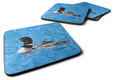 Momma and Baby Loon Foam Coasters Set of 4 Cup Coasters for Indoor Outdoor, Tabletop Protection, Anti Slip, Mouse pad Material