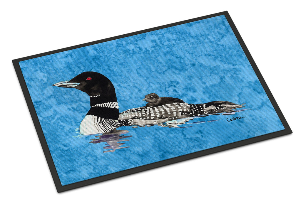 Momma and Baby Loon Doormat Indoor Outdoor 24H X 36W Front Door Mat Rugs for Entryway, Non Slip Washable Low Pile,