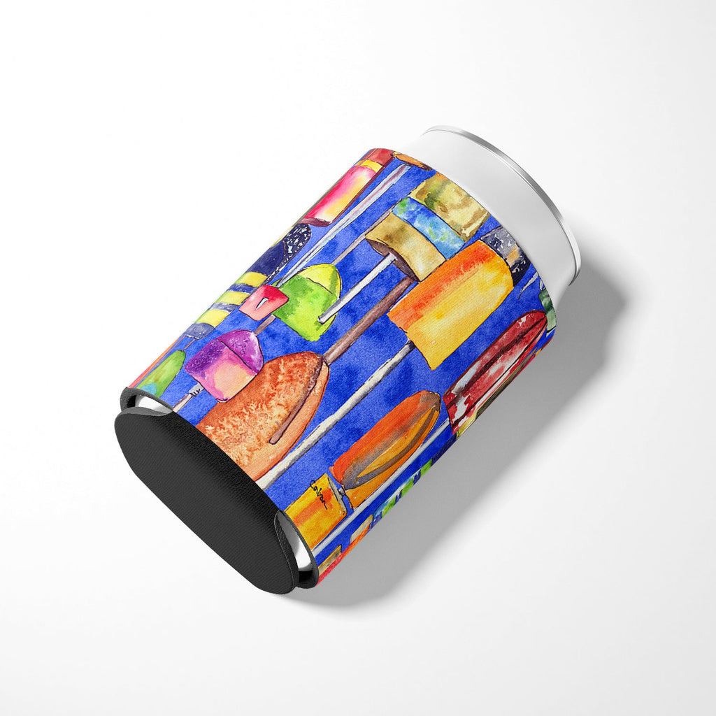 Lobster Bouys  Can or Bottle Hugger Cooler Sleeve for Standard 12 oz Cans, Insulated Foam Beer & Soda Can Hugger Reusable