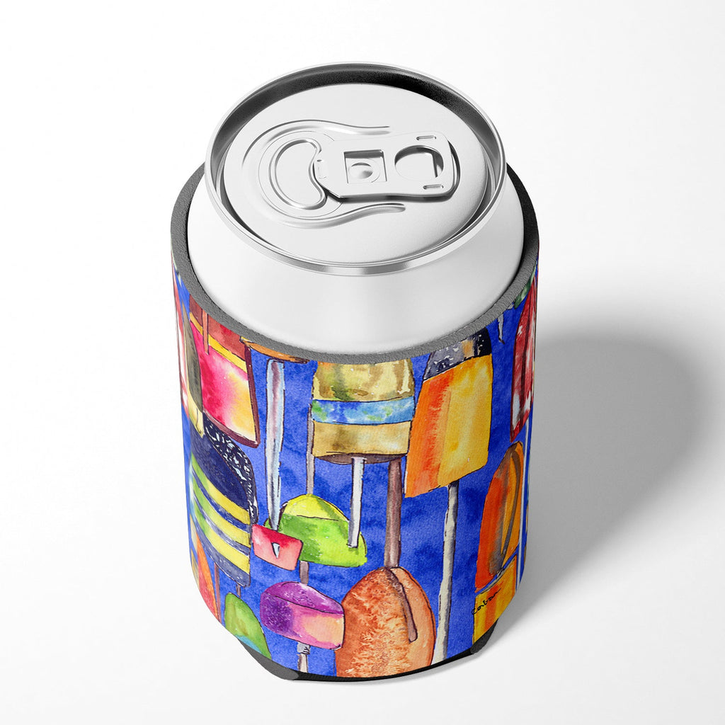 Lobster Bouys  Can or Bottle Hugger Cooler Sleeve for Standard 12 oz Cans, Insulated Foam Beer & Soda Can Hugger Reusable