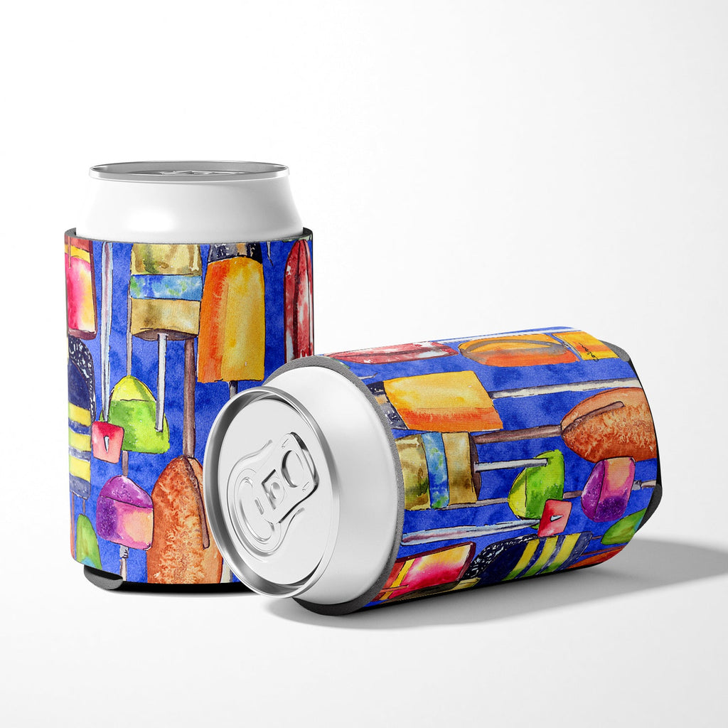 Lobster Bouys  Can or Bottle Hugger Cooler Sleeve for Standard 12 oz Cans, Insulated Foam Beer & Soda Can Hugger Reusable