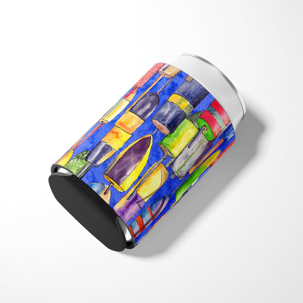Lobster Bouys  Can or Bottle Hugger Cooler Sleeve for Standard 12 oz Cans, Insulated Foam Beer & Soda Can Hugger Reusable