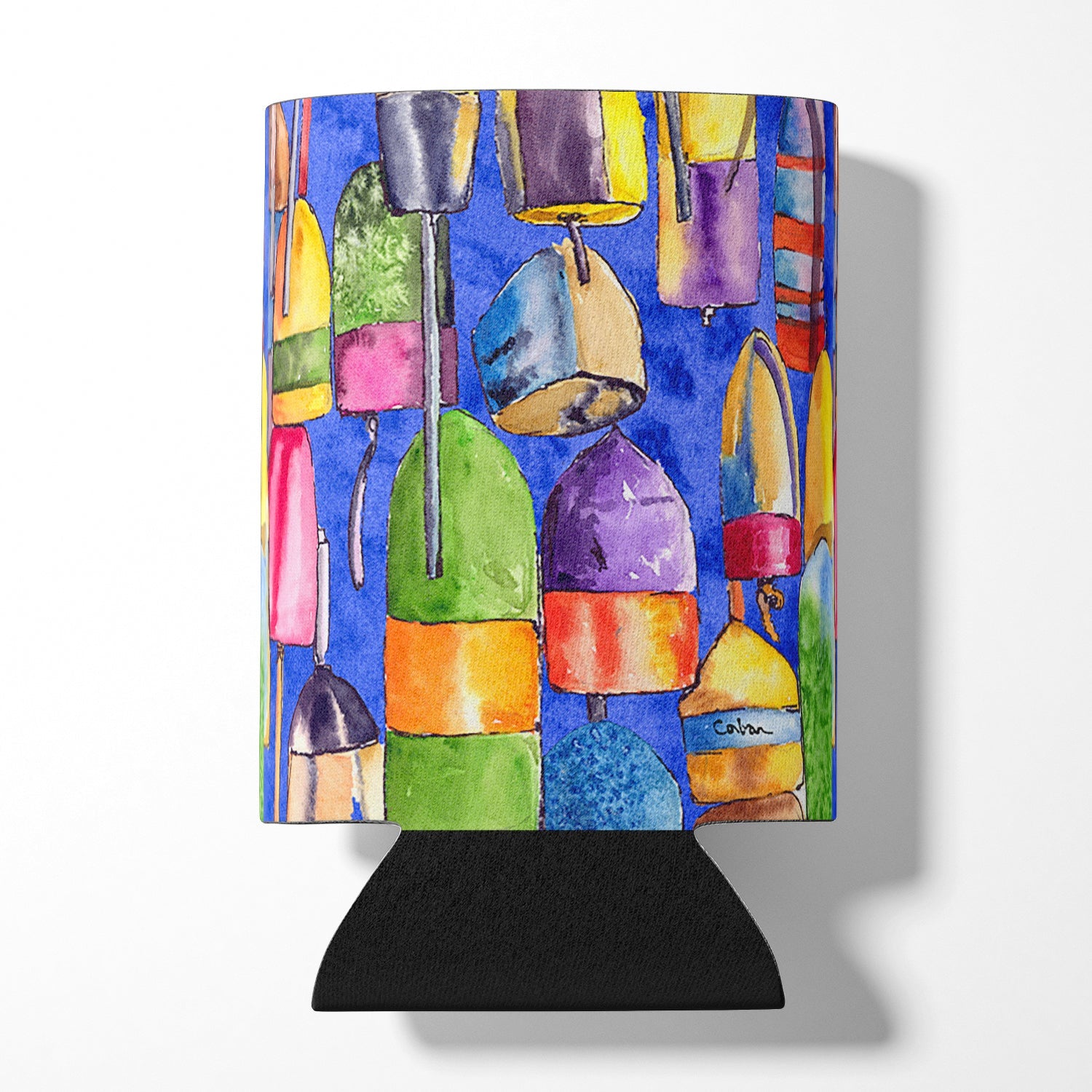 Lobster Bouys  Can or Bottle Hugger Cooler Sleeve for Standard 12 oz Cans, Insulated Foam Beer & Soda Can Hugger Reusable