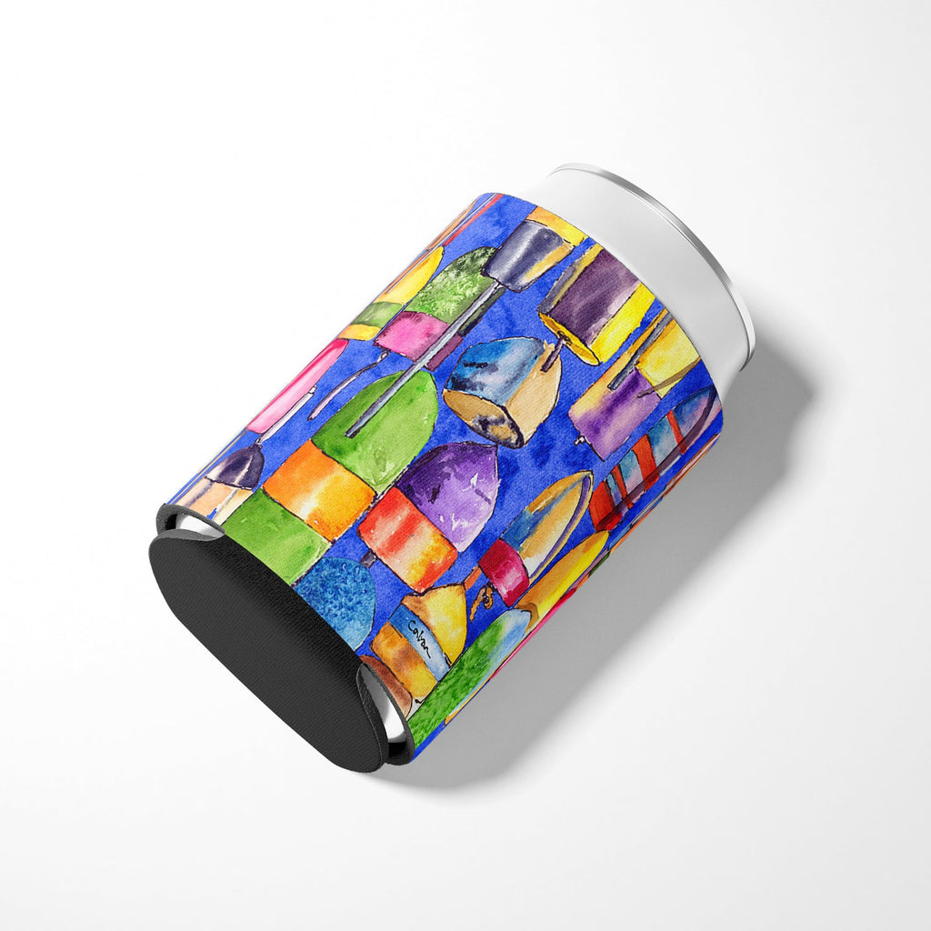 Lobster Bouys  Can or Bottle Hugger Cooler Sleeve for Standard 12 oz Cans, Insulated Foam Beer & Soda Can Hugger Reusable
