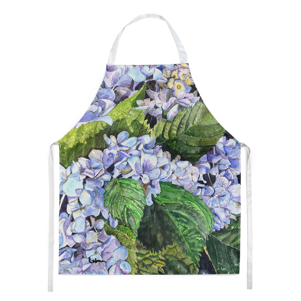Hydrangea Apron Cooking Kitchen Server Baking Crafts Gardening for Adult Women Men, Unisex, Large, Multicolor