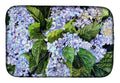 Hydrangea Dish Drying Mat Absorbent Dish Drying Mat Pad for Kitchen Counter Dish Drainer Mat for Countertop, 14 x 21", Multicolor