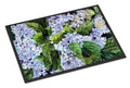 Hydrangea Doormat Indoor Outdoor 18H X 27W Front Door Mat Rugs for Entryway, Non Slip Washable