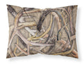 Deer Horns Standard Pillowcase Lightweight Super Soft Easy Care Decorative Artwork Pillowcase, Standard