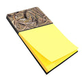 Deer Horns Watercolor Sticky Note Holder Refillable Dispenser Desk Accessory 3x3 Pad Gift