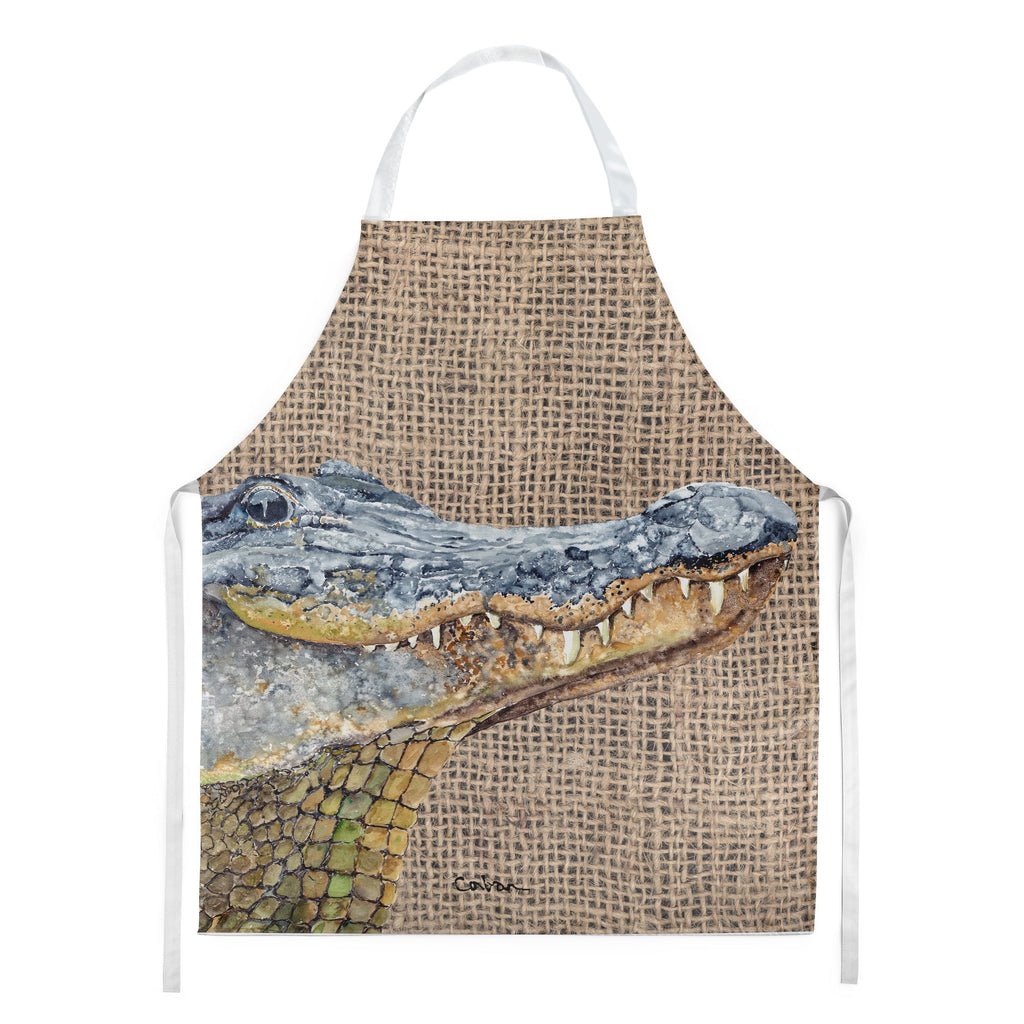 Alligator Apron Cooking Kitchen Server Baking Crafts Gardening for Adult Women Men, Unisex, Large, Multicolor