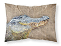 Alligator Standard Pillowcase Lightweight Super Soft Easy Care Decorative Artwork Pillowcase, Standard