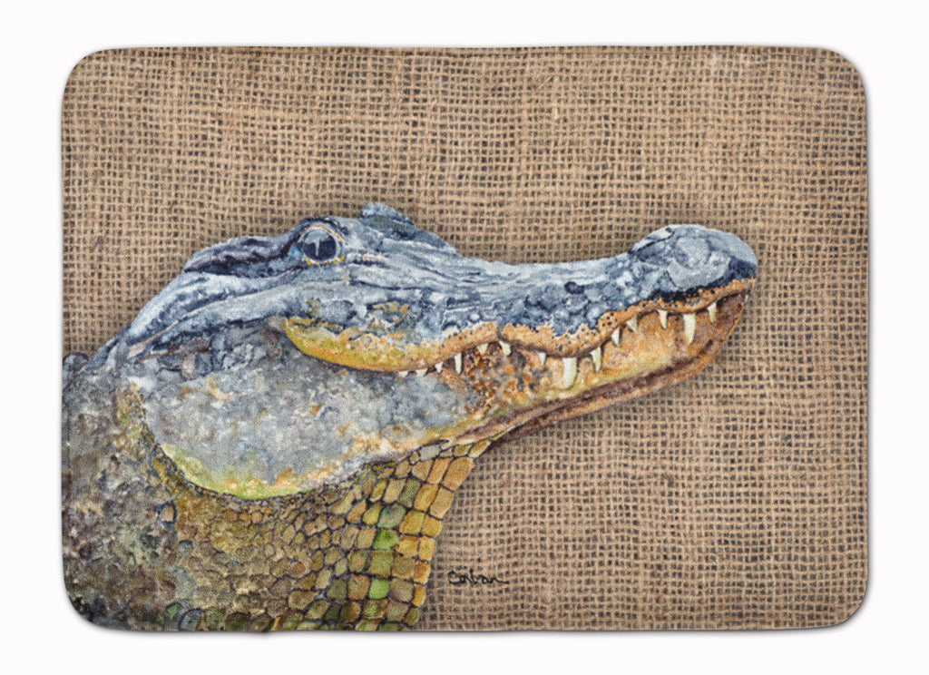 Alligator Memory Foam Kitchen Mat Machine Washable Anti-Fatigue Cushion Comfort Bath or Kitchen Rug