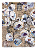 Oyster House Flag 28x40 Porch Sleeve Pole Decorative Outside Yard Banner Artwork Wall Hanging, Polyester