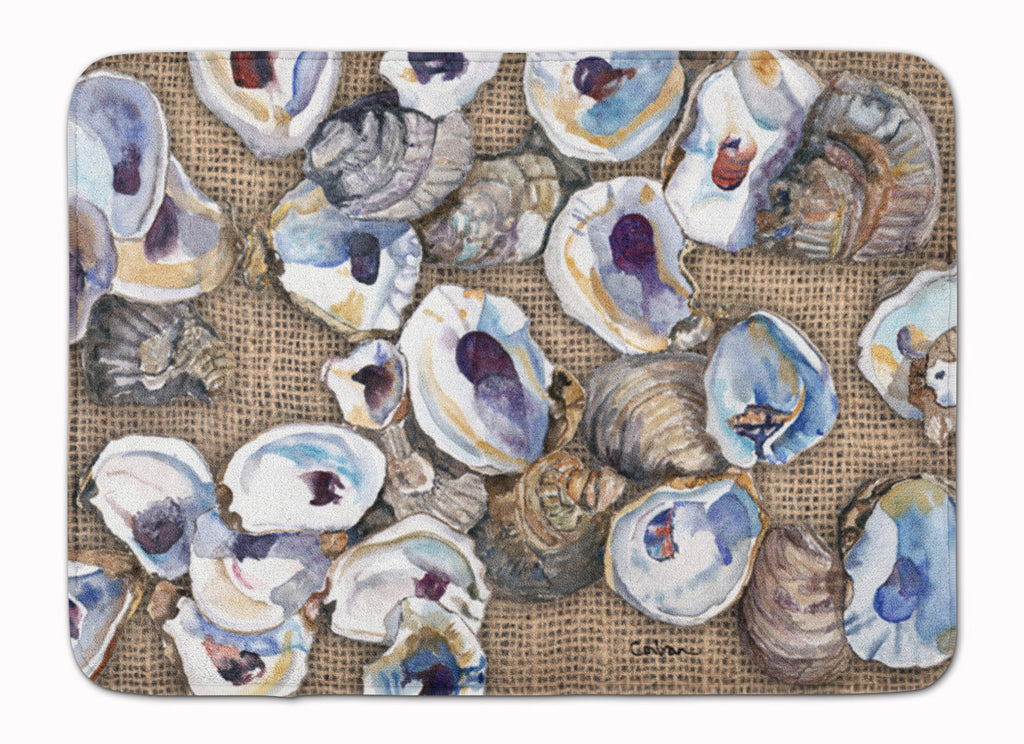 Oyster Memory Foam Kitchen Mat Machine Washable Anti-Fatigue Cushion Comfort Bath or Kitchen Rug