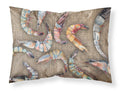 Shrimp Standard Pillowcase Lightweight Super Soft Easy Care Decorative Artwork Pillowcase, Standard
