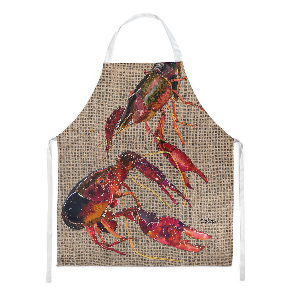 Crawfish Apron Cooking Kitchen Server Baking Crafts Gardening for Adult Women Men, Unisex, Large, Multicolor