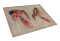 Crawfish Cutting Board Tempered Glass Kitchen Cutting Surface, Heat Resistant Chopping, Non-Slip Feet, Food Prep & Serving