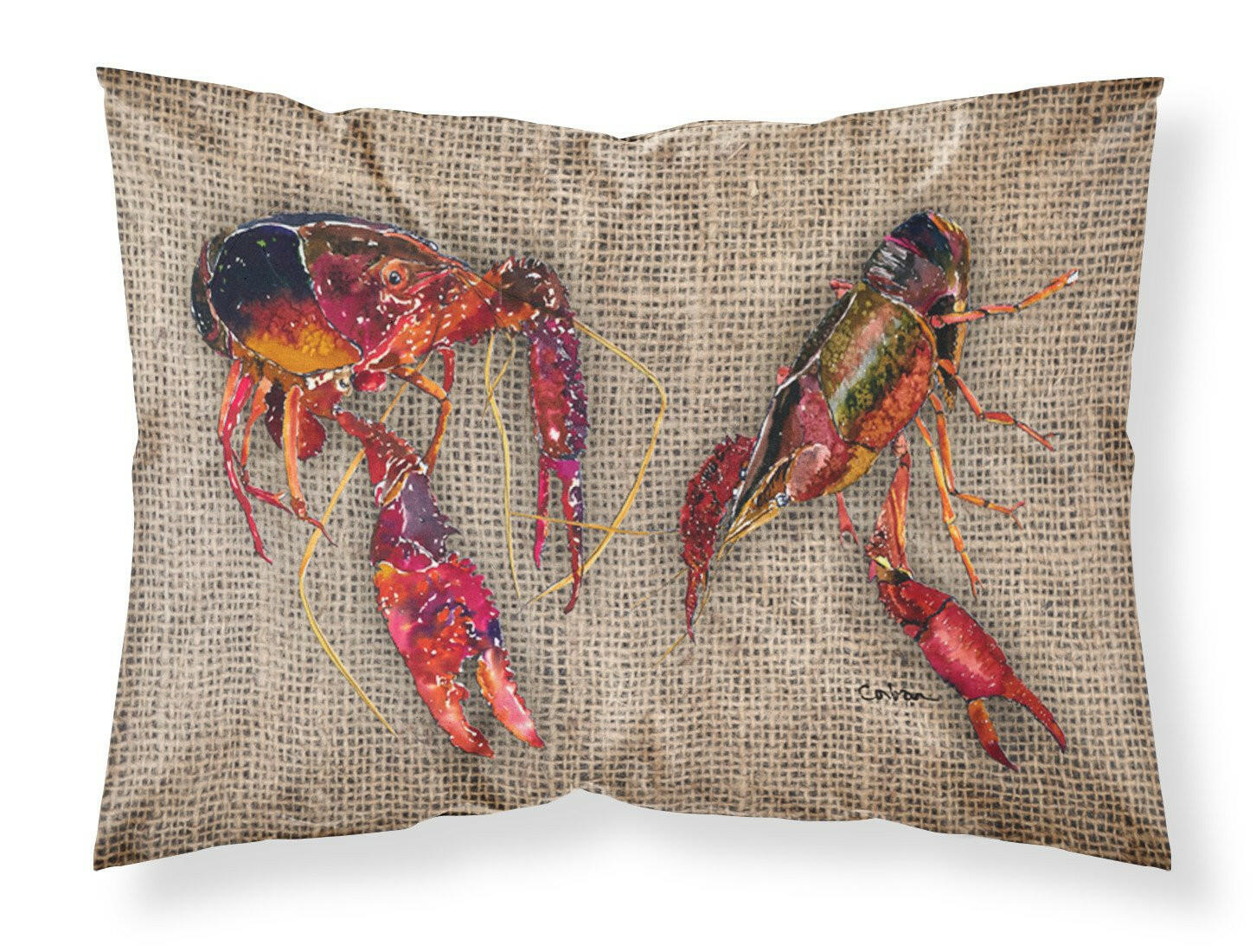 Crawfish Standard Pillowcase Lightweight Super Soft Easy Care Decorative Artwork Pillowcase, Standard
