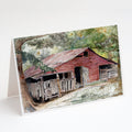 Old Barn Greeting Cards Pack of 8 Blank Cards with Envelopes Whimsical A7 Size 5x7